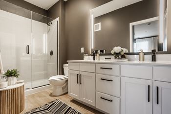 Luxurious bathrooms with extra storage